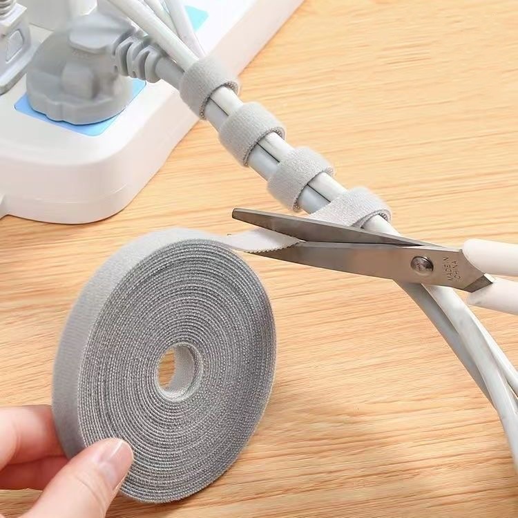 Cable Organizer - 1/5M Kabelmanager, opbergoplossing voor datakabels, herbruikbare