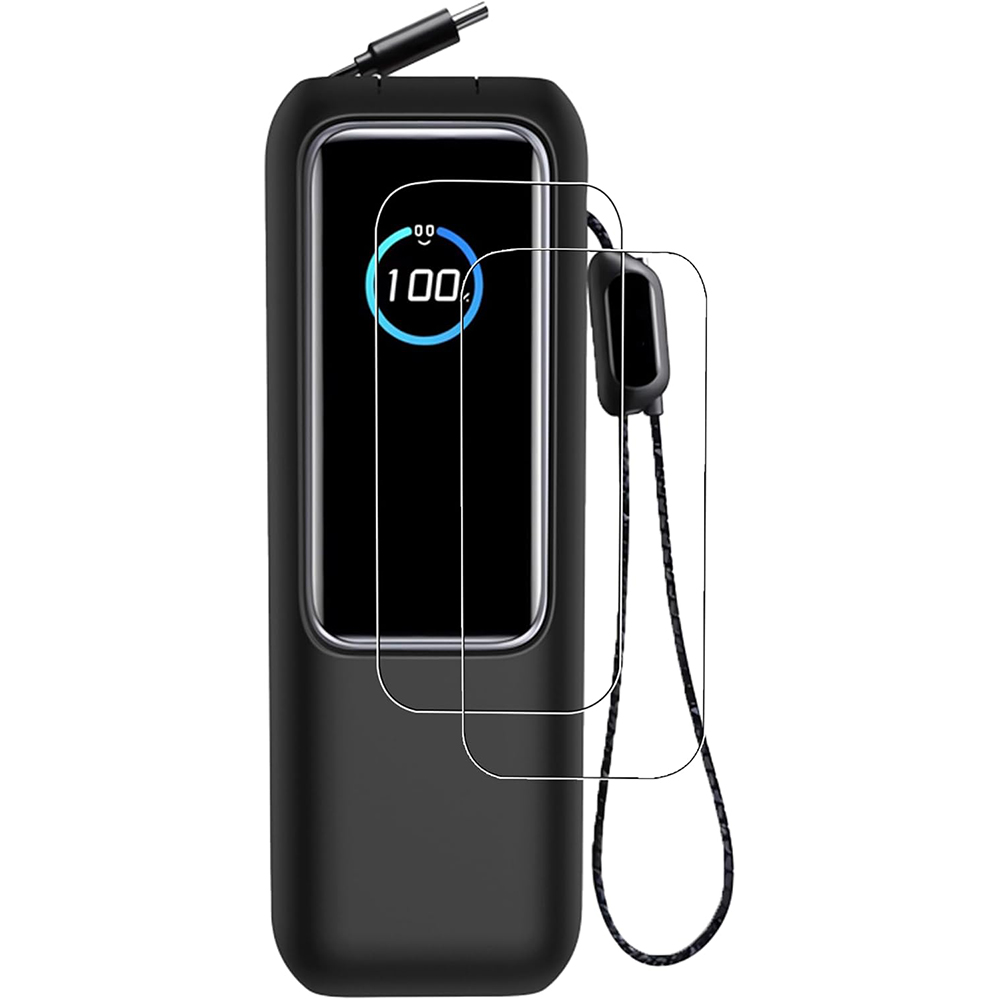 Power Bank - 3-IN-1 Case + HD Hydraulische Hydrogel