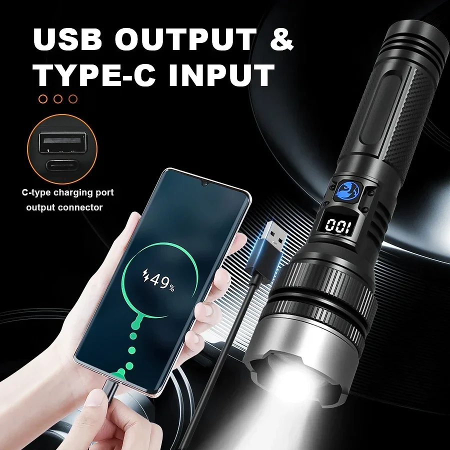 Ultraheldere oplaadbare zaklam - Power Bank recensie en prijs