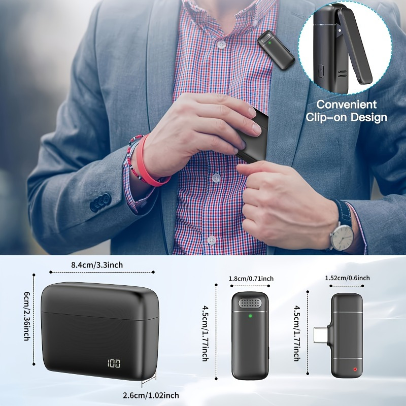 Draadloze lavaliermicrofoon me - Usb Charger recensie en prijs