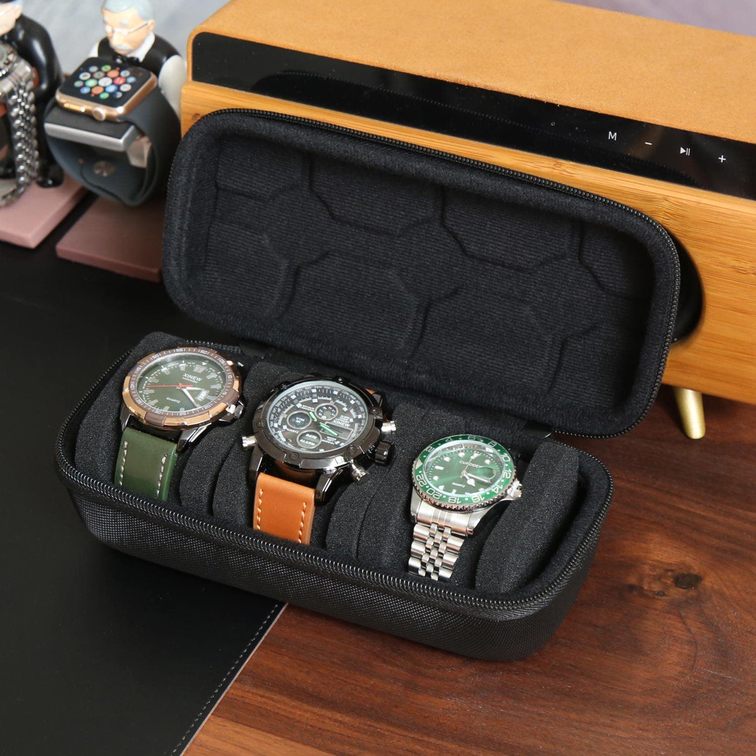 Horlogebox-organizer voor mann - Smart Watch recensie en prijs