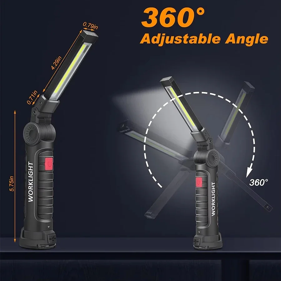 Nieuwe draagbare COB LED-zakla - Power Bank recensie en prijs